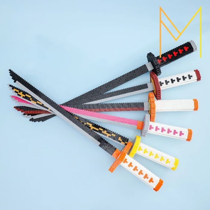 Меч Катана из конструктора Лего