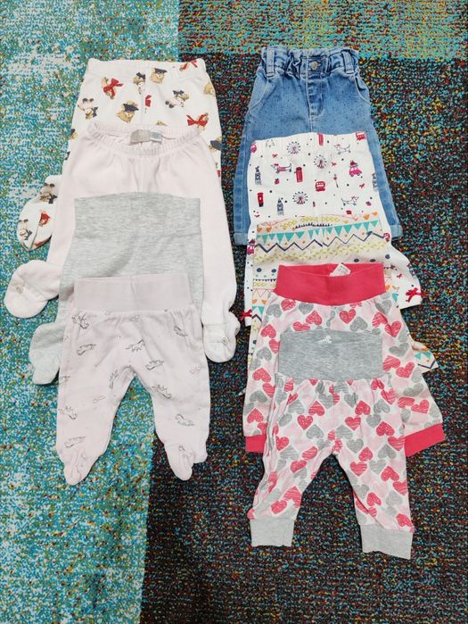 Lot haine bebe fata masura 56 (30 articole)