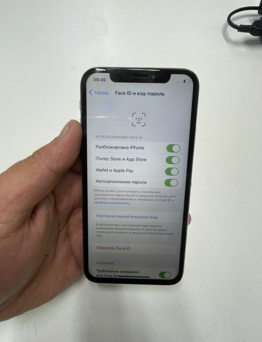 Iphone X  (256GB) в идеальном состояний