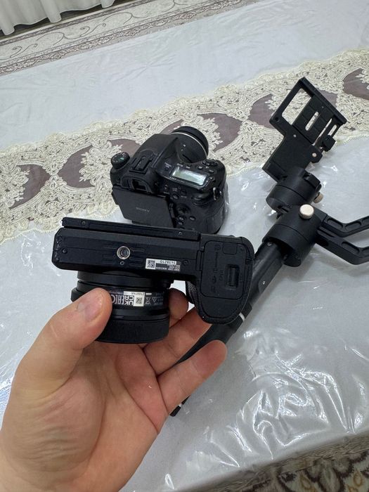 Sony a6500 zhiyun satabilizator + bonus