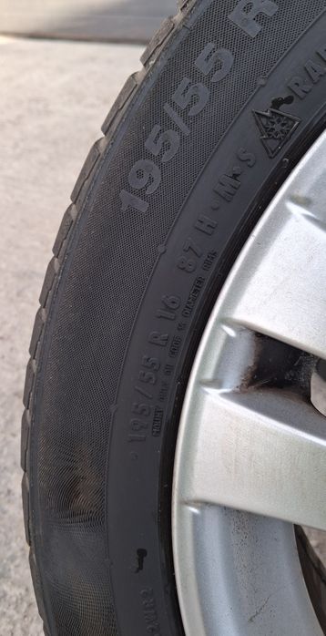Roti/Jante 5x112 Vw/Audi/Skoda/Seat cu anvelope 195/55 R16