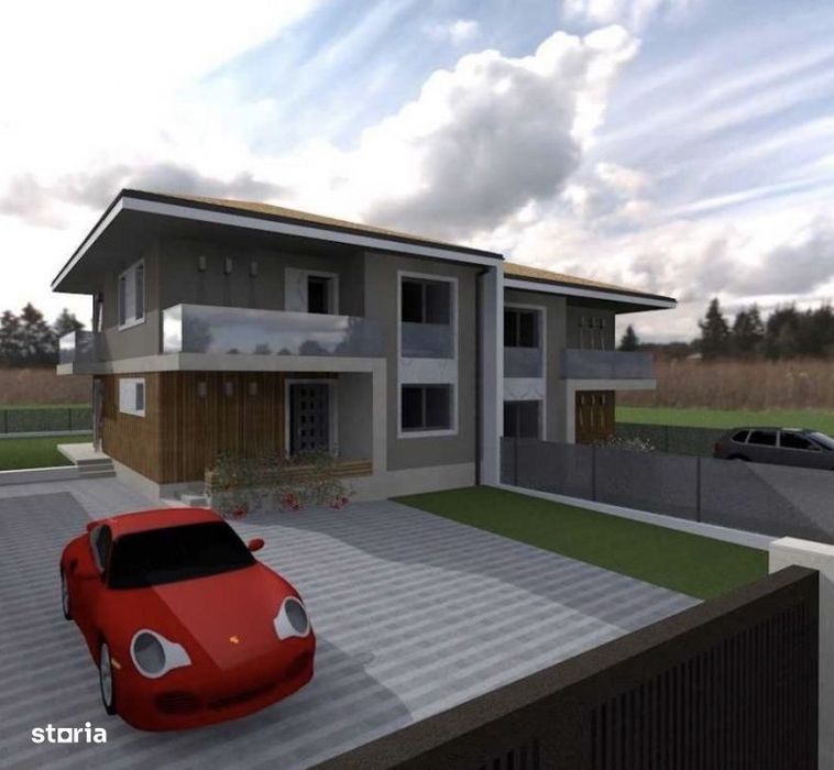 Duplex modern, 160 mp utili, teren 494 mp | Luna de Sus