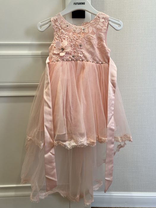 Платье розовое для девочки на 2-3 года