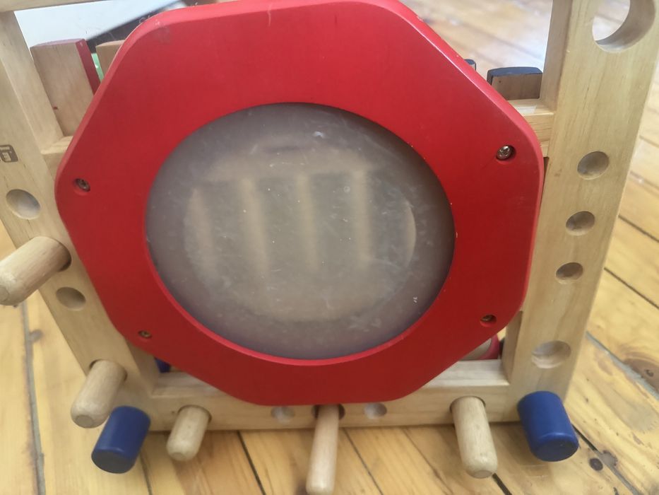 Детска дървена музикална играчка интерактивна