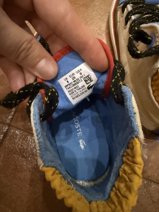 Детски кецове Lacoste