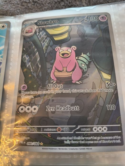 Card Pokemon Slowbro Pitch black