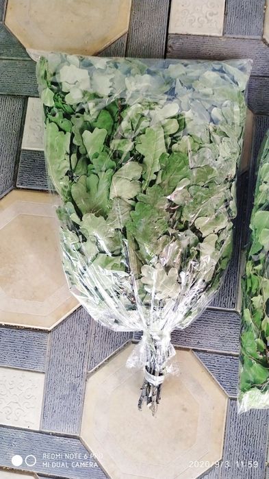 Веники- Дубовые, березовые и липовые; эфирные масла для бани и сауны