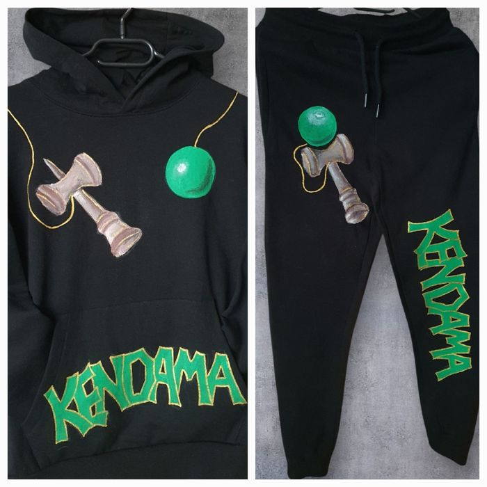 Set pictat Kendama 146-152