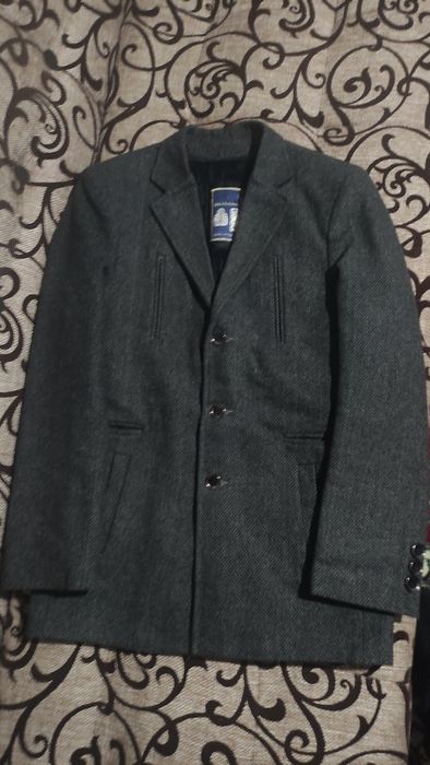 Пальто мужская Зима/Весна Качественная Теплая