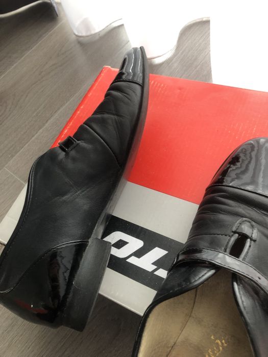 Pantofi din piele, mar.37