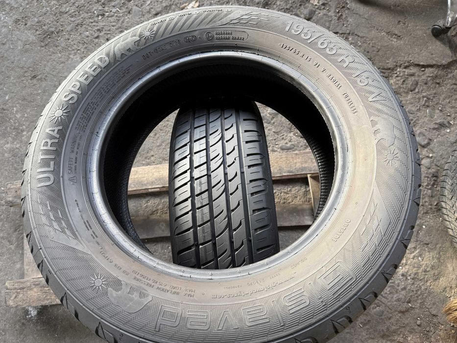 # 2x Anvelope Vara 195/65 r15 - Gislaved Ultra Speed