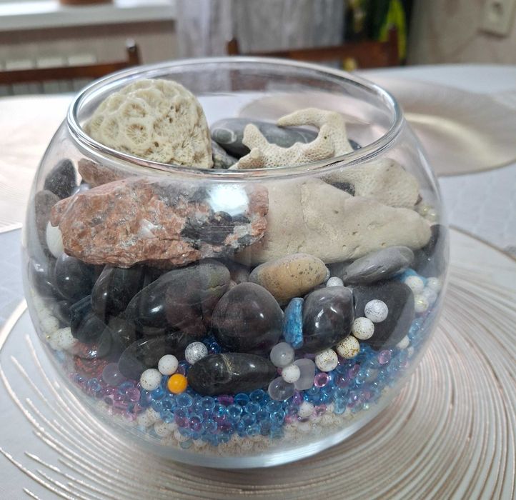 Камни, ракушки и кораллы для аквариума
