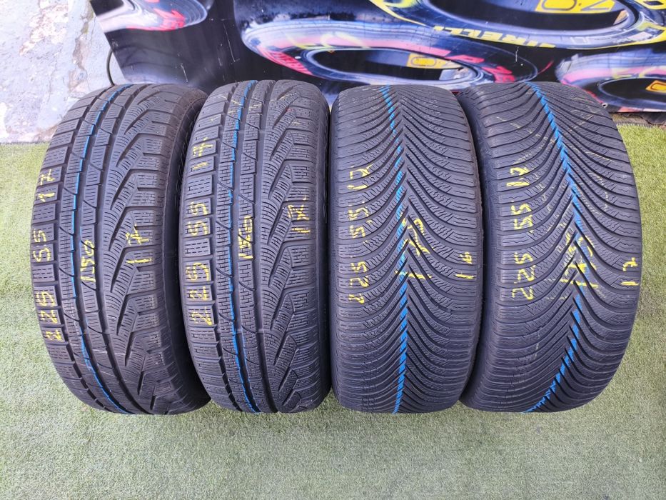 225.55.17 2x Pirelli 2x Michelin
