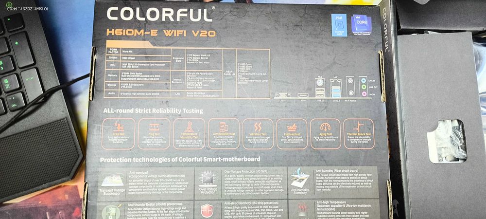 Новые платы H 610M-E WIFI