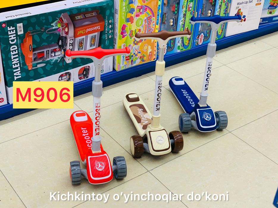 Самокат.  Samokat bolalar samakati Skuter samakat kichkintoy