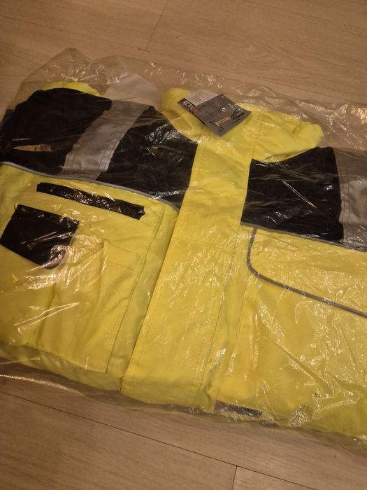 Geaca reflectorizanta,galbena ELUTEX protection flash