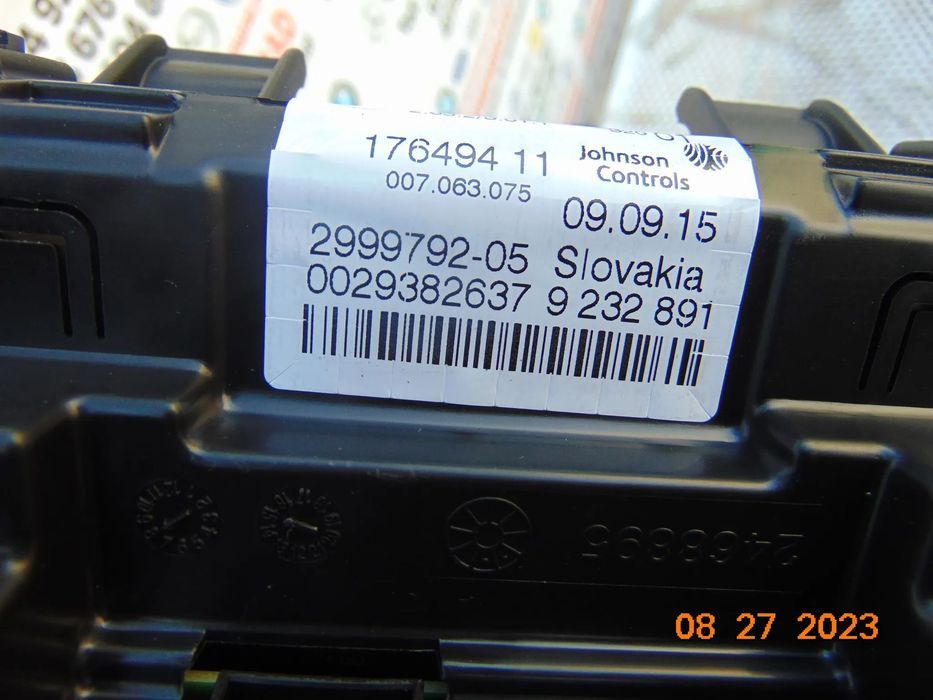 Ceasuri bord BMW x1 f48 f49 f20 f21 f22 f23 x3 f25 seria 2 f45 2.0 diesel automat cod