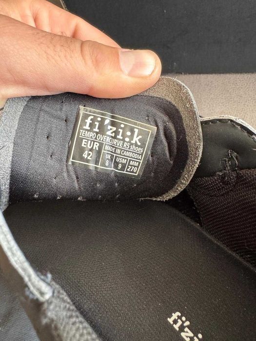 Шосейни обувки Fizik Tempo R5 + педали Shimano R550