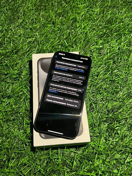 Iphone 15 Pro Max в четком аккум 100