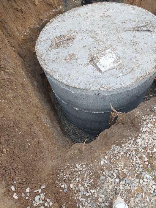 Изграждане на Септични Ями Шахти Канализация с Багер Бетонни Пръстени