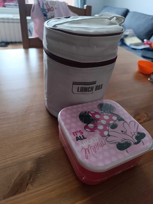 Кутии за обяд/ Lunch box (2 бр.) + ПОДАРЪК Сет от 3 детски кутии