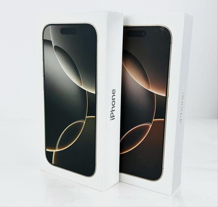 НОВ! Apple iPhone 16 Pro 128GB Desert Titanium Гаранция!