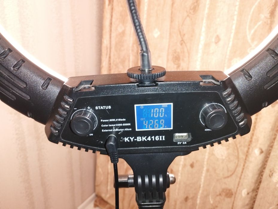 Кольцевая лампа KY-BK416II