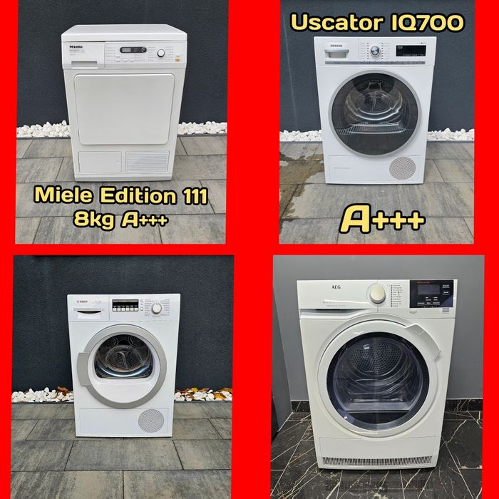 Uscatoare si masini de spalat A+++ uscator de haine