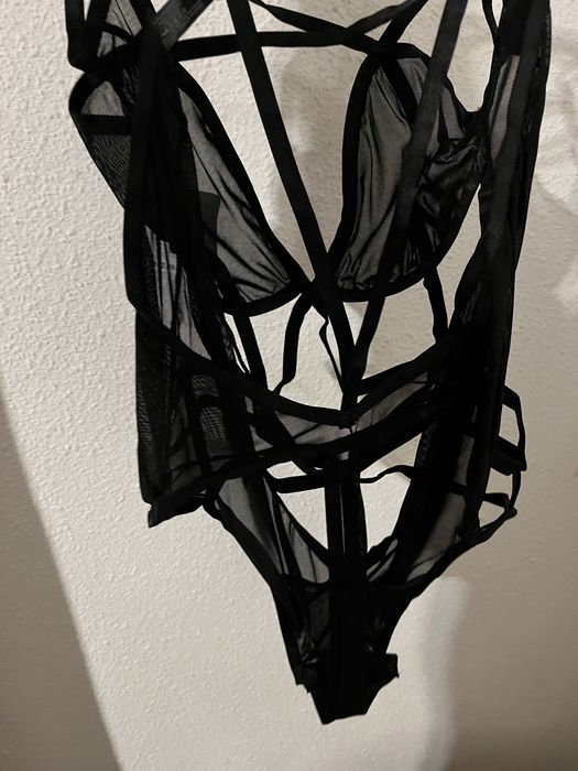 Costum baie full body babydoll marime L nou