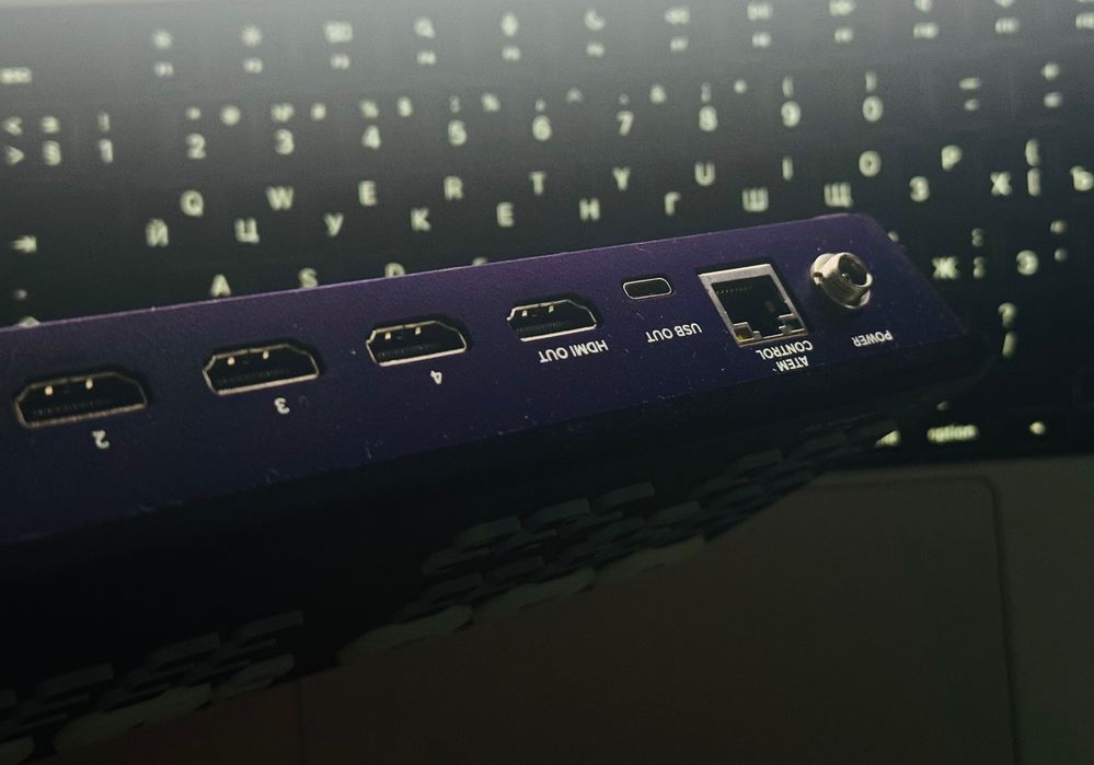 Blackmagic ATEM Mini Pro ISO — 4 HDMI входа