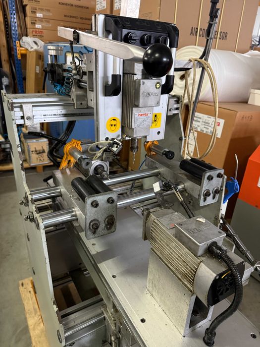 Тримоторна копир фреза за алуминиеви профили OZGENC OMRM 127