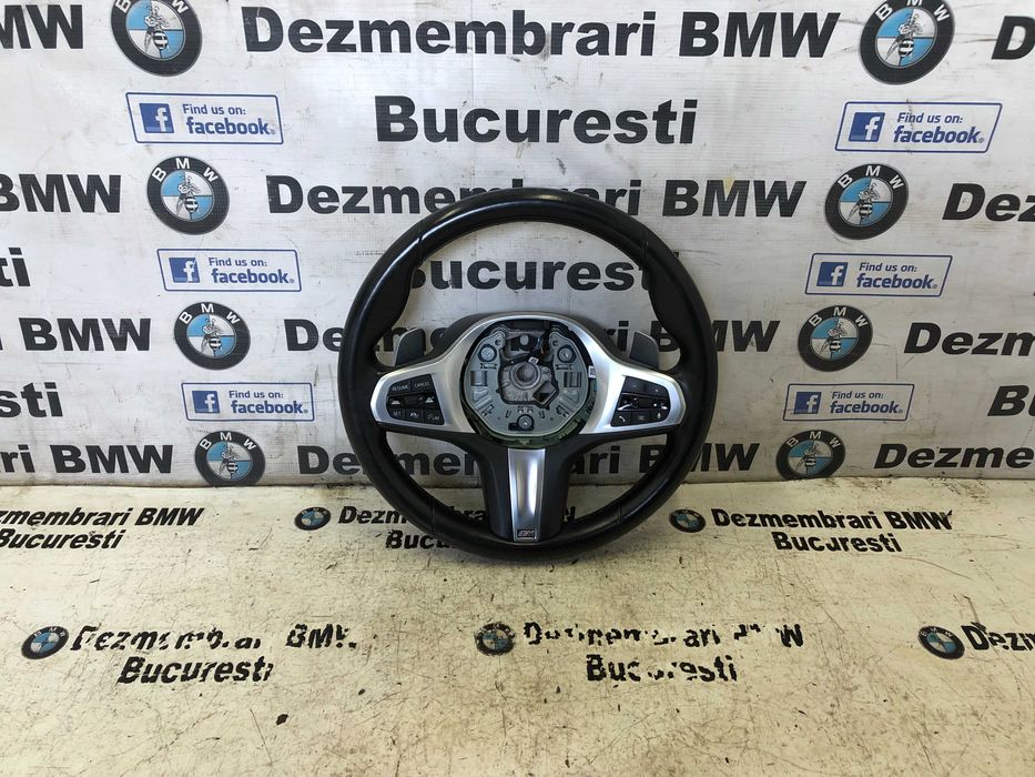 Volan M cu airbag,padele si vibratii BMW F40 F44 G20 G21 G30 G31 G11