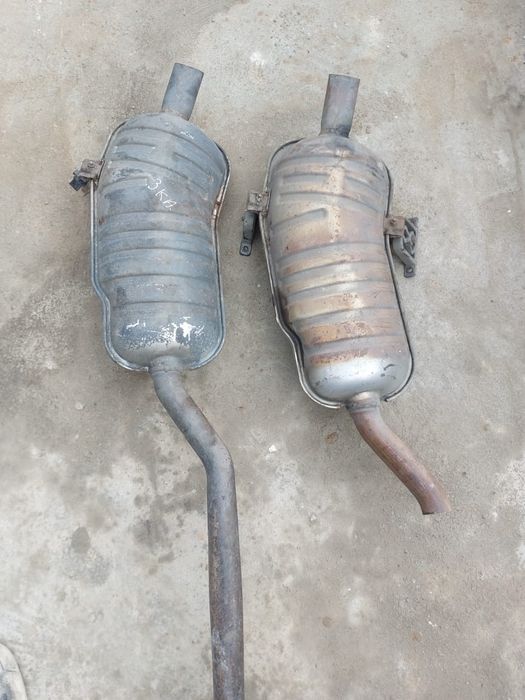 BMW e36 глушитель на BMW e36