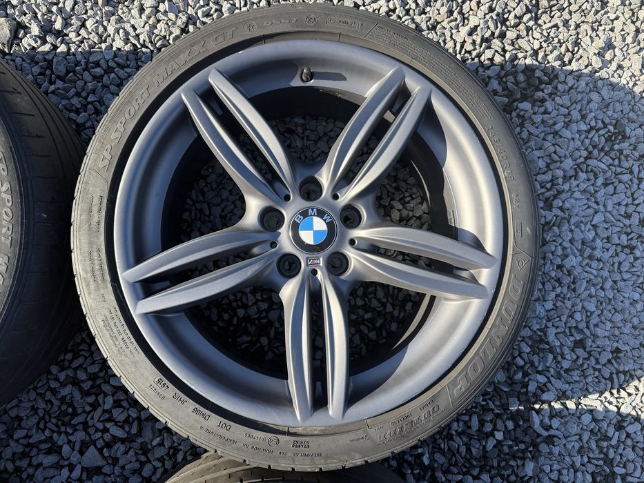 Jante BMW M paket pe 19 style 351 in 2 latimi cu anvelope vara 5 6 mm