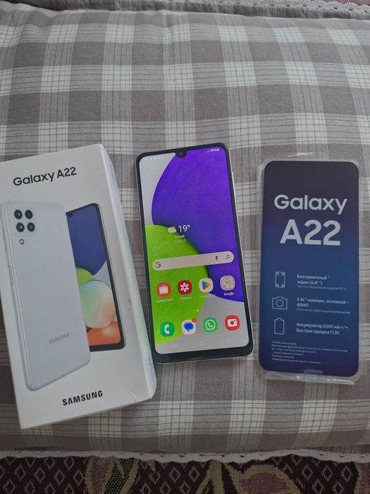 Срочно продам телефон Samsung A22 4G