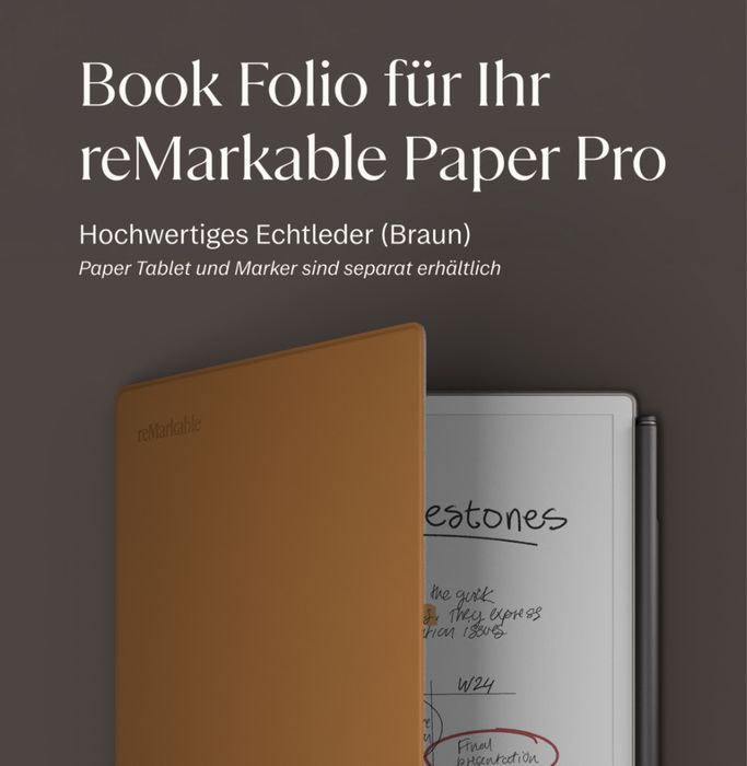 Remarkable Paper Pro + Marker Plus + Original Кожаный чехол