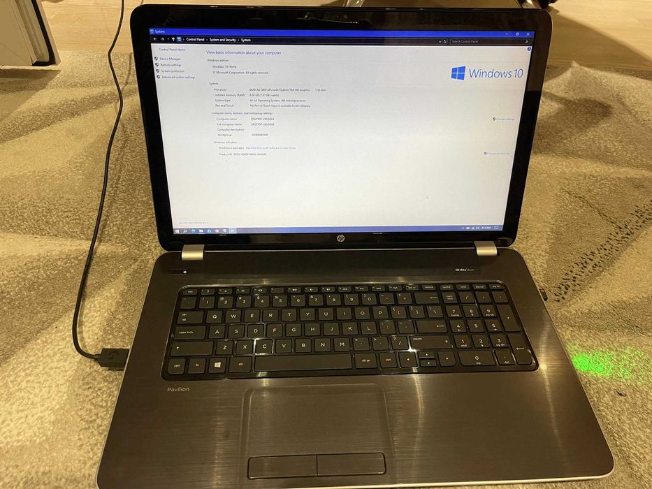 Laptop HP Pavilion 17inch