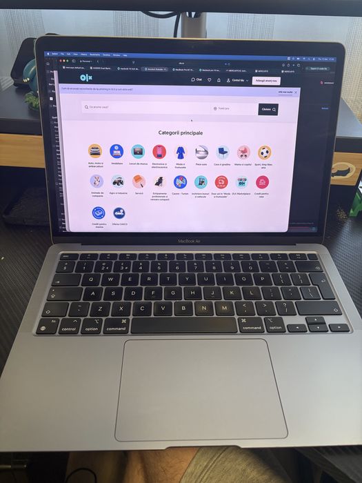 Macbook air m1 256gb 8gb ram