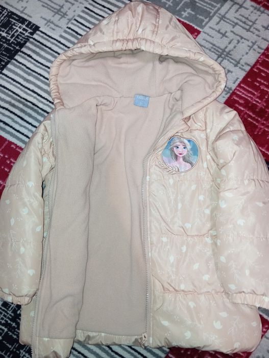 Geaca groasa fetițe,mărimea 116/6 ani