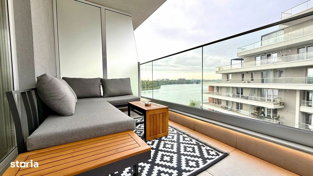 Apartament 2 camere 64mp - Lebada Lake Residence+ parcare suprateran — fotografia 3
