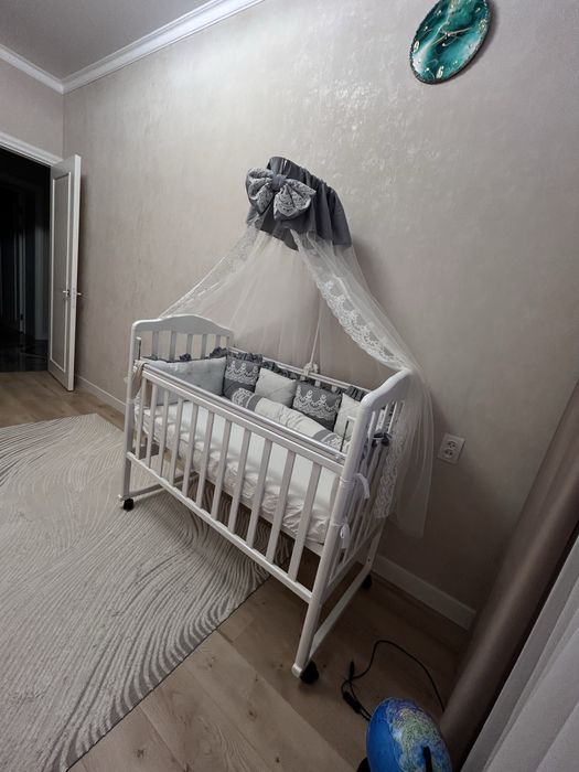 Кровать манеж для новорожденных