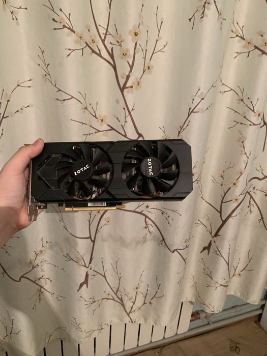 Видеокарта gtx 1070 8гб zotac