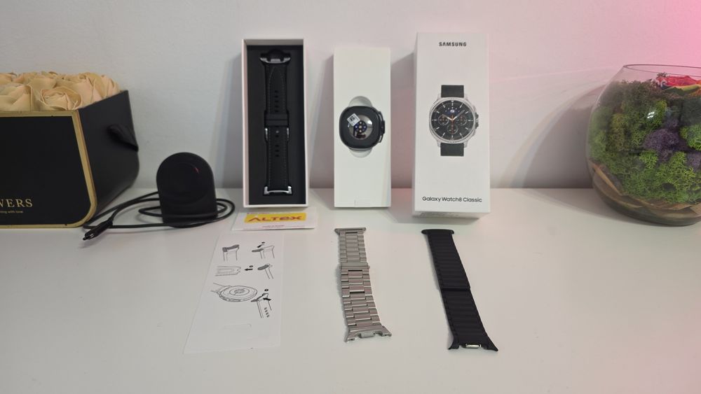 Samsung galaxy watch 8 classic LTE, 19 luni garantie