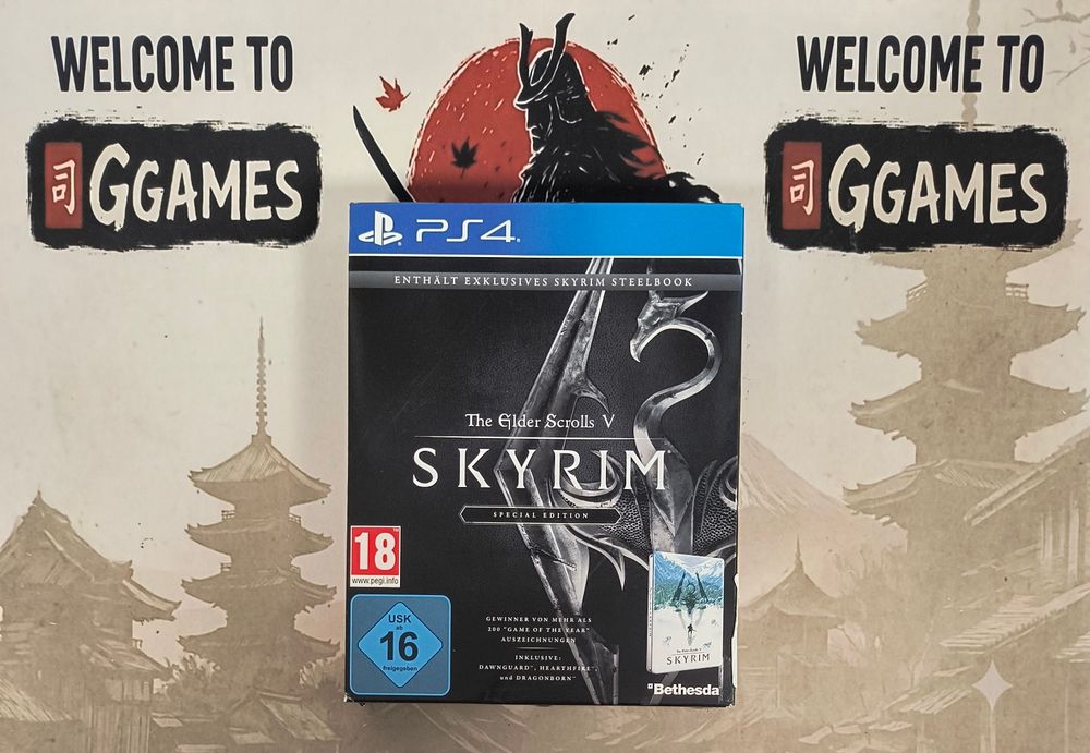 Elder Scrolls Skyrim steelbook edition PS4