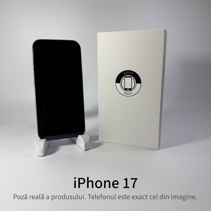  ispotmobile.ro  iPhone 17 256GB NOU  ! Garantie 2 ani + cadou