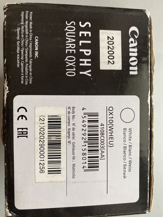 Canon Selphy SquRr QX10