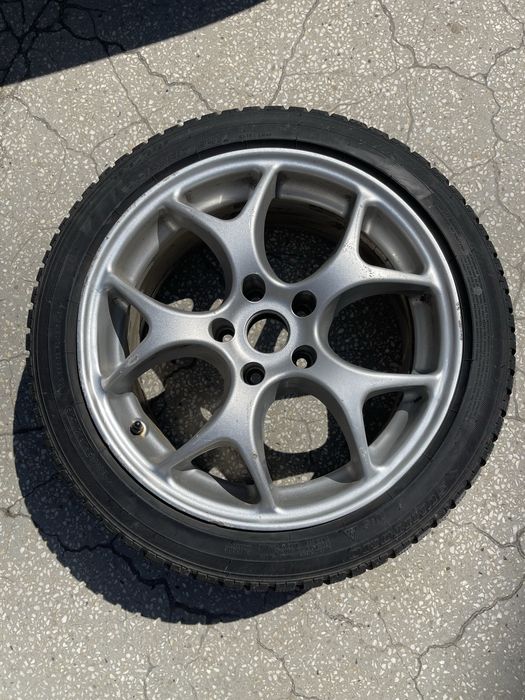 Продавам джанти с гуми за Ауди 5х112 17”