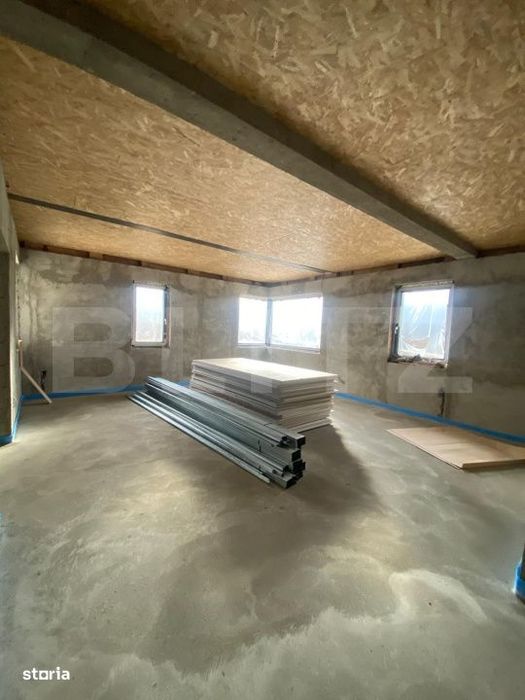 Casa de vanzare – Zona Aerodrom Bistrita | Proiect modern, semifinis