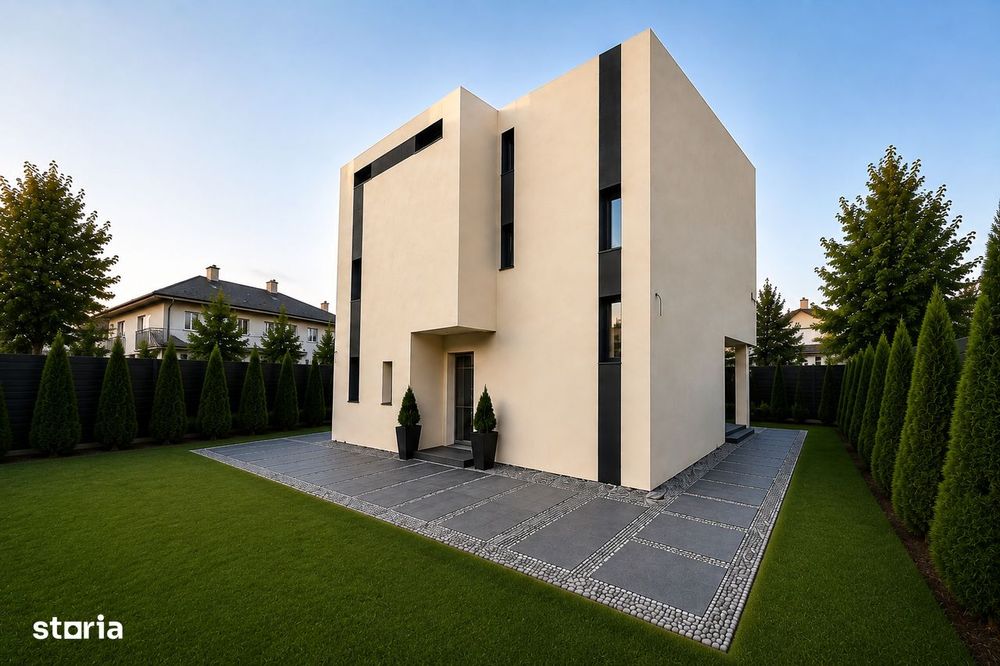 Vila exclusivista 325 mp, 391 mp teren, 5 camere, Chiajna