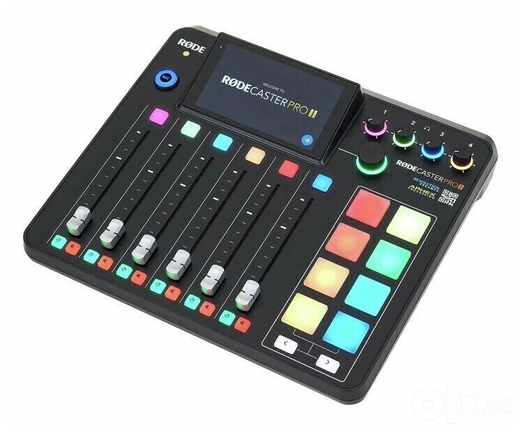 RØDECaster Pro II — Professional Audio Mixer / Podcast Studio